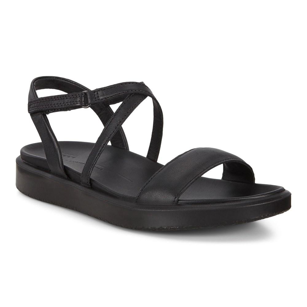 ECCO Womens Sandals Black - Flowt Lx - NWK-649528